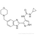 1-Cyclopropyl-3-(3-(5-(morpholinomethyl)-1H-benzo[d]imidazol-2-yl)-1H-pyrazol-4-yl)urea CAS 896466-04-9